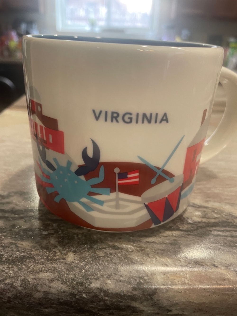 Starbucks 2015 “You Are Here” Series - Virginia Ceramic Mug